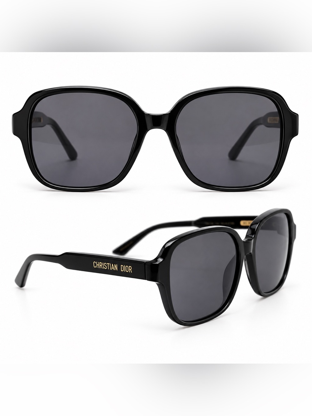 Dior Black Women's Sunglasses with Dark Lenses